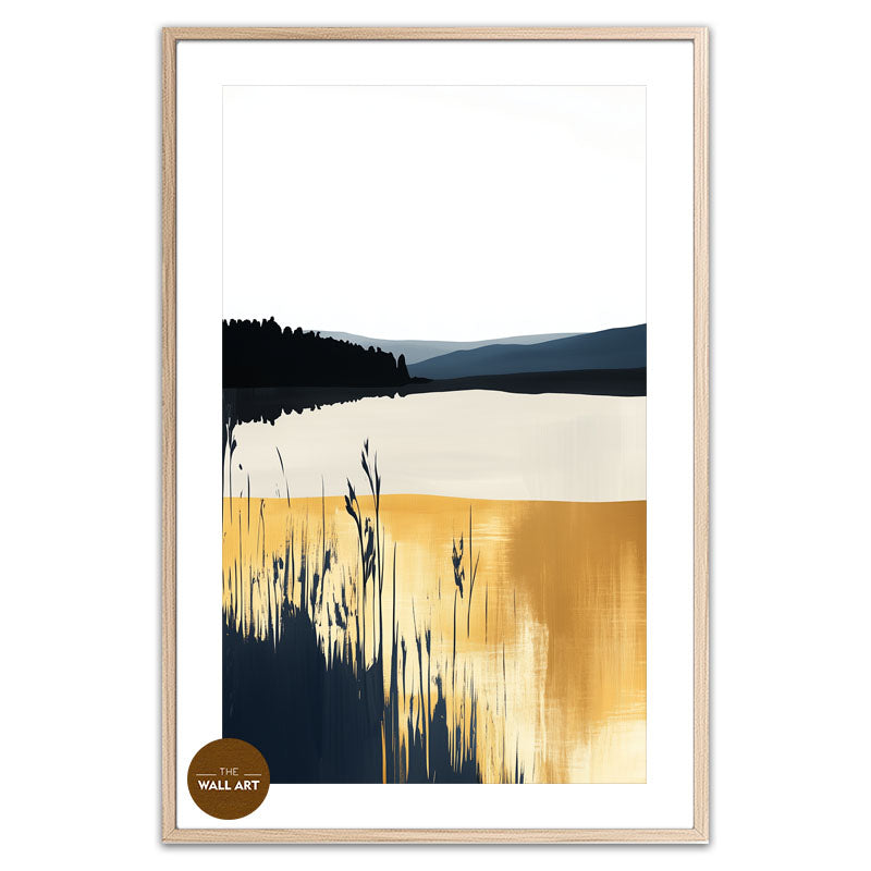 GOLDEN EDGE OF THE RIVER