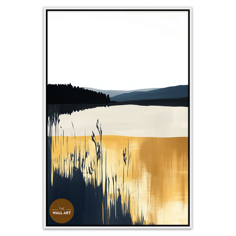 GOLDEN EDGE OF THE RIVER