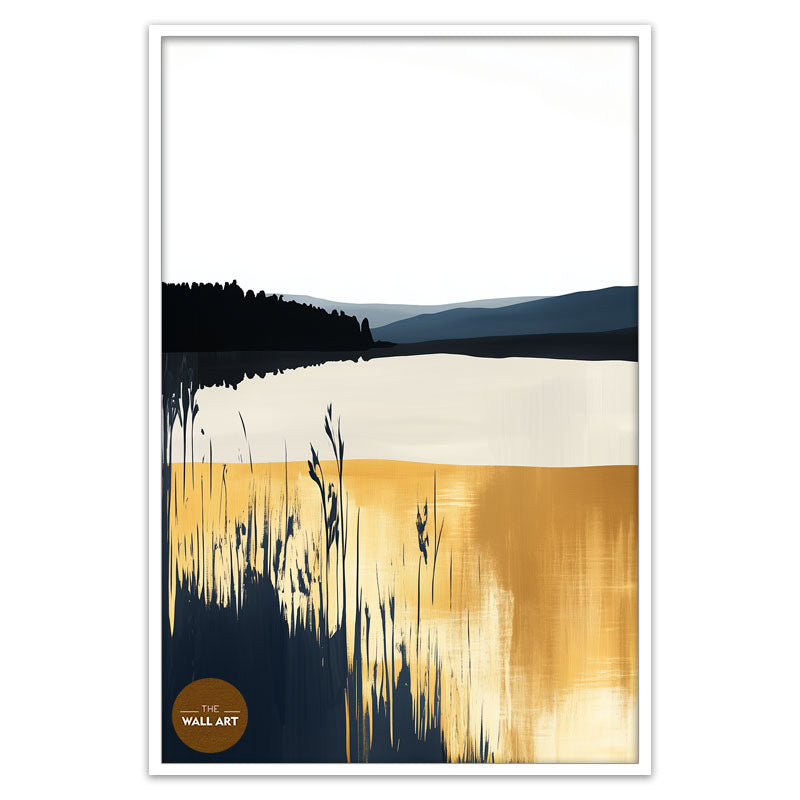 GOLDEN EDGE OF THE RIVER