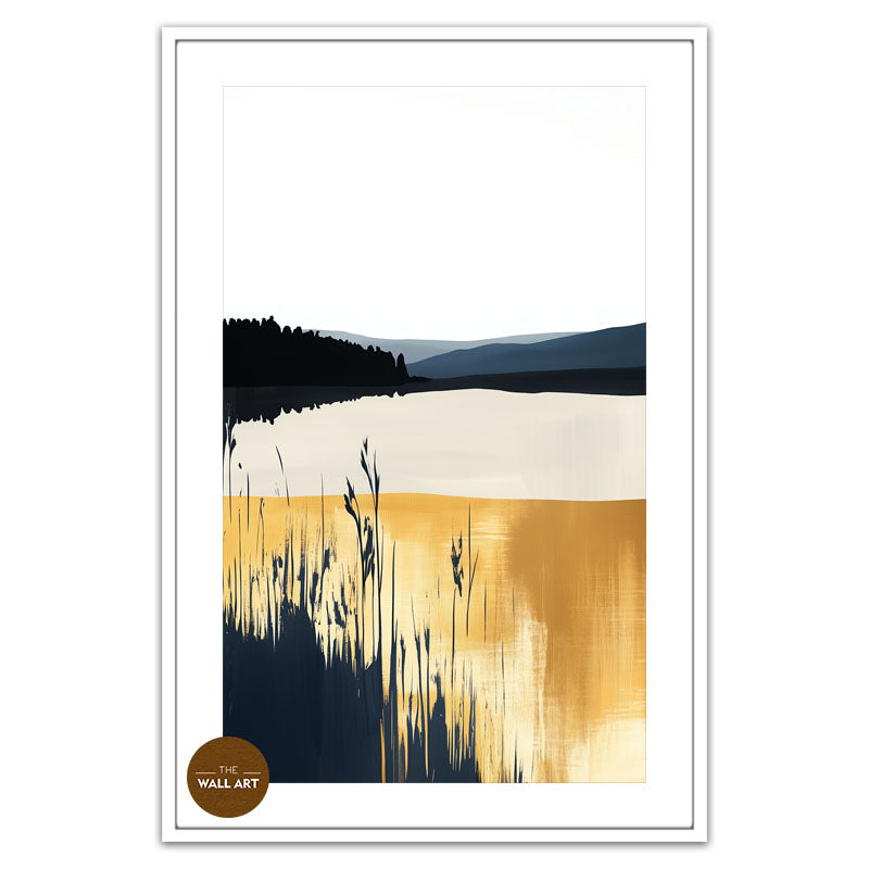 GOLDEN EDGE OF THE RIVER