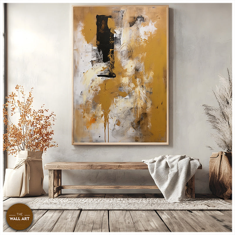 GOLDEN TONE ABSTRACT I