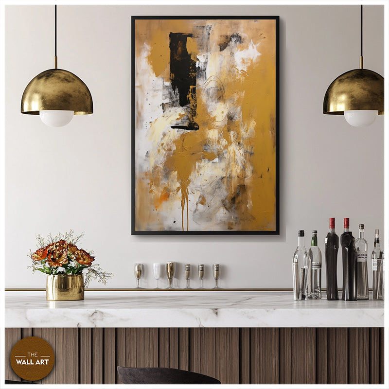 GOLDEN TONE ABSTRACT I
