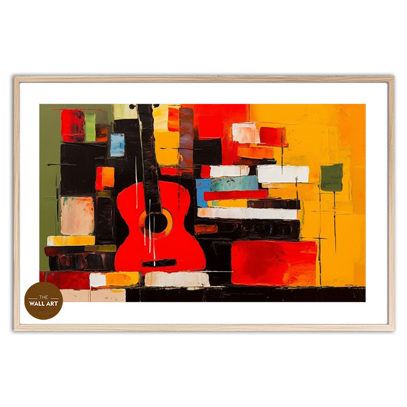 GUITAR AND BOOKS
