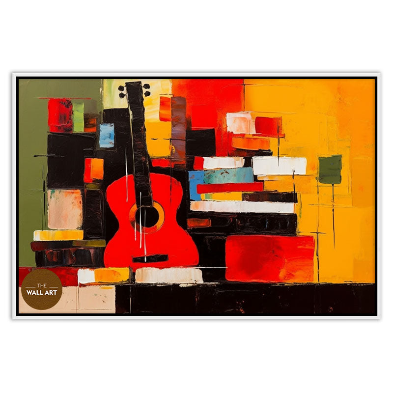 GUITAR AND BOOKS