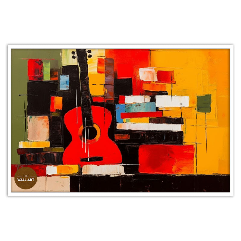 GUITAR AND BOOKS