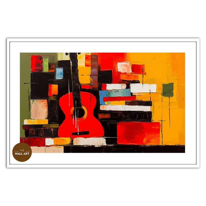GUITAR AND BOOKS