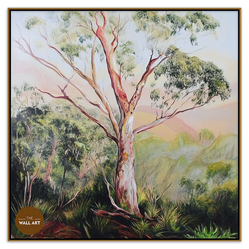 GUM TREE IN FOREST