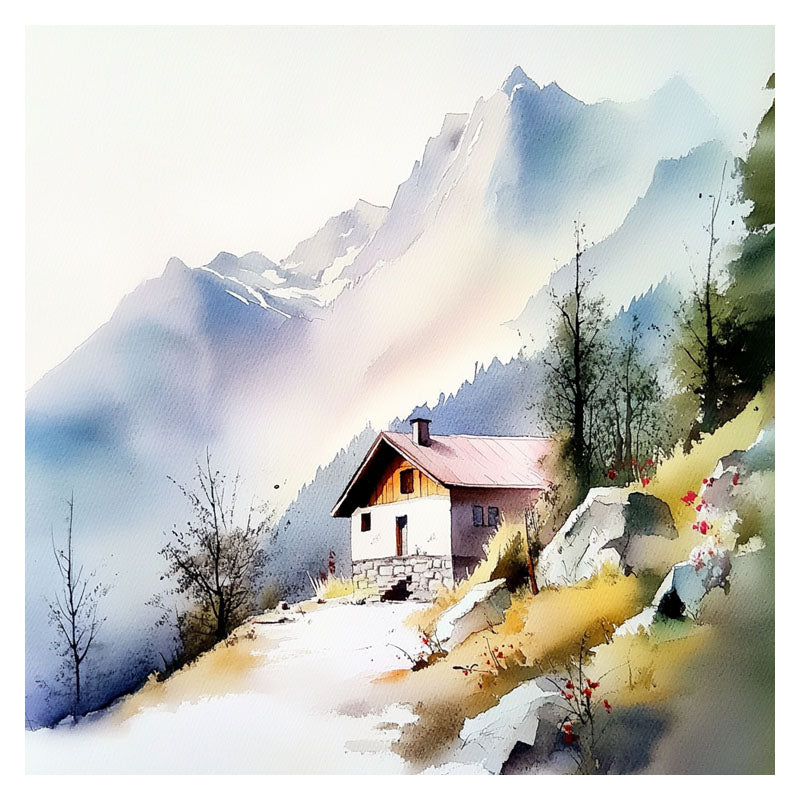 HOUSE ON HILL SIDE