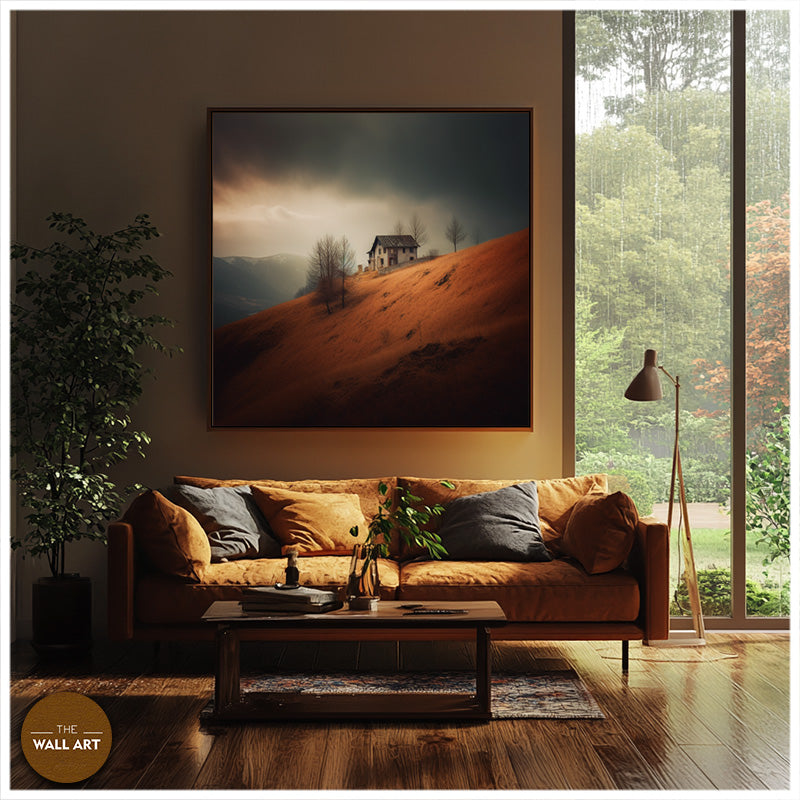 HOUSE ON STEEP MOUNTAIN III