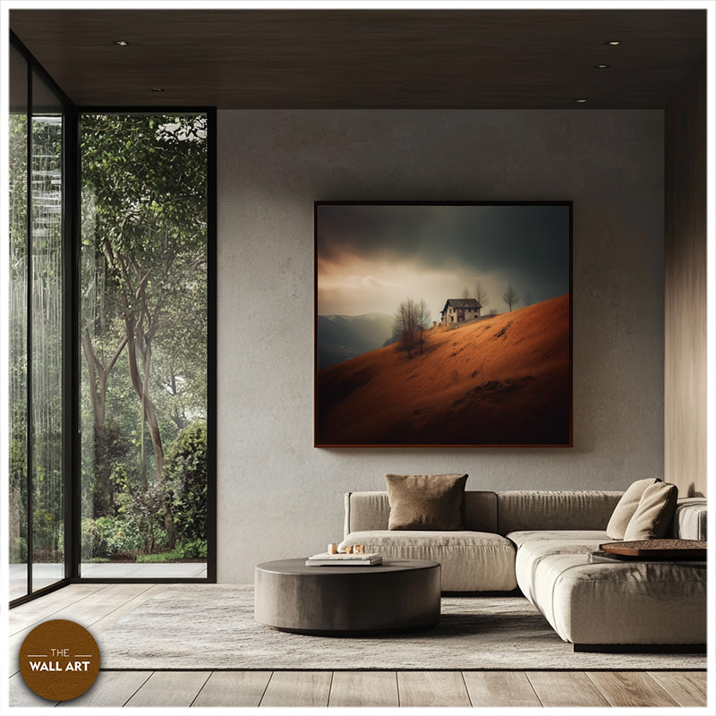 HOUSE ON STEEP MOUNTAIN III