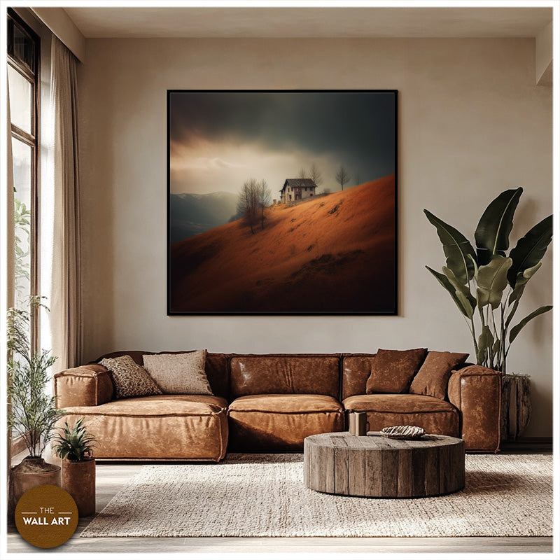 HOUSE ON STEEP MOUNTAIN III