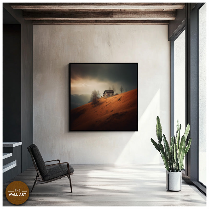 HOUSE ON STEEP MOUNTAIN III