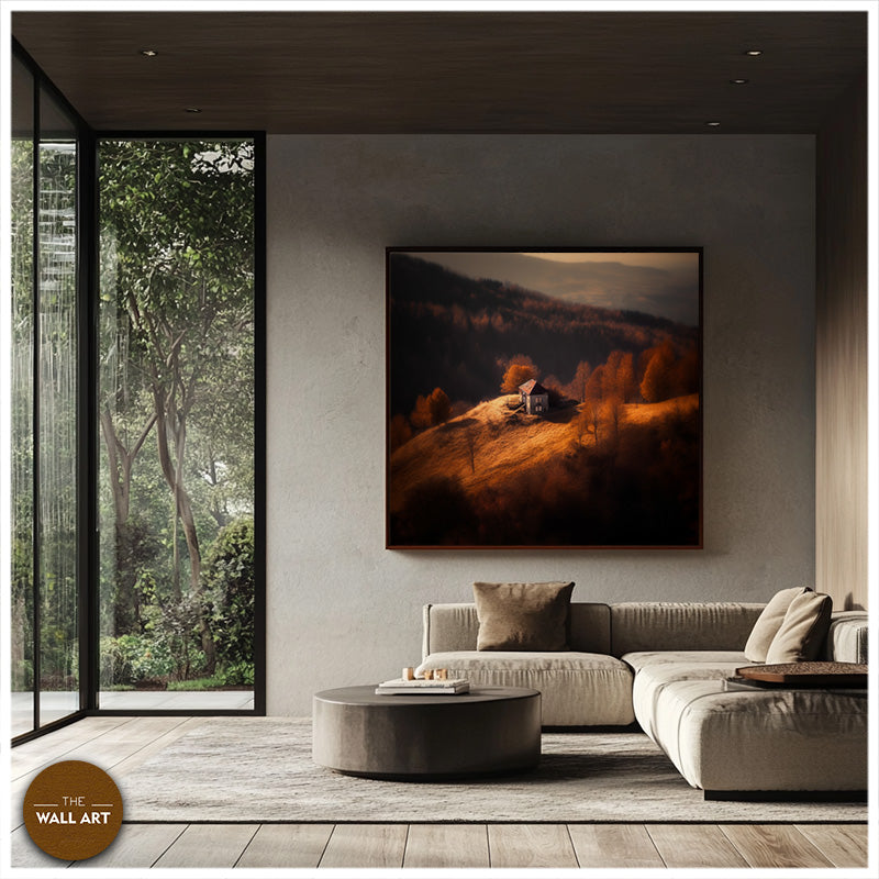 HOUSE ON STEEP MOUNTAIN II
