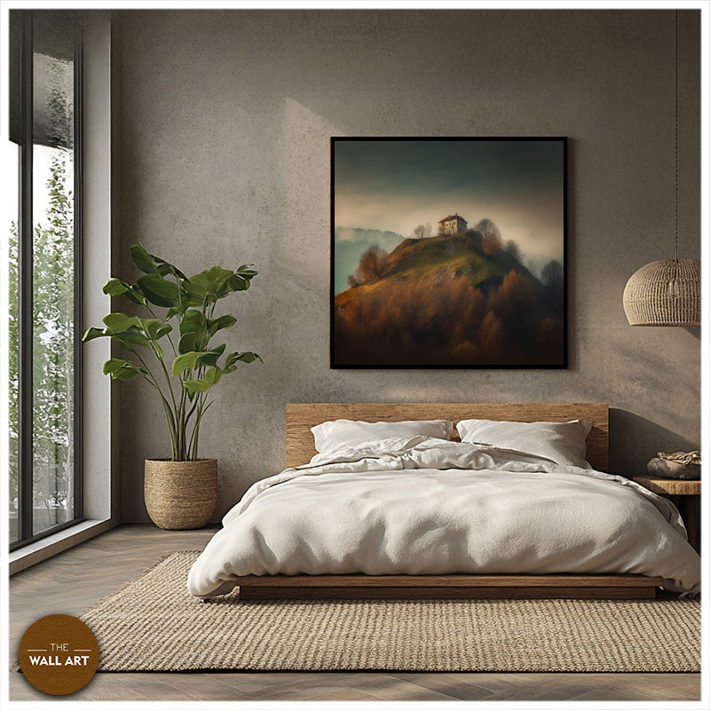 HOUSE ON STEEP MOUNTAIN IV