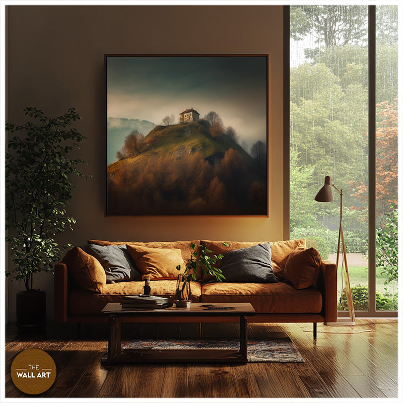 HOUSE ON STEEP MOUNTAIN IV