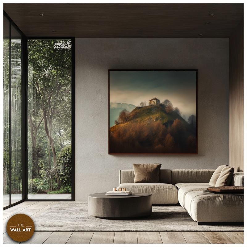 HOUSE ON STEEP MOUNTAIN IV