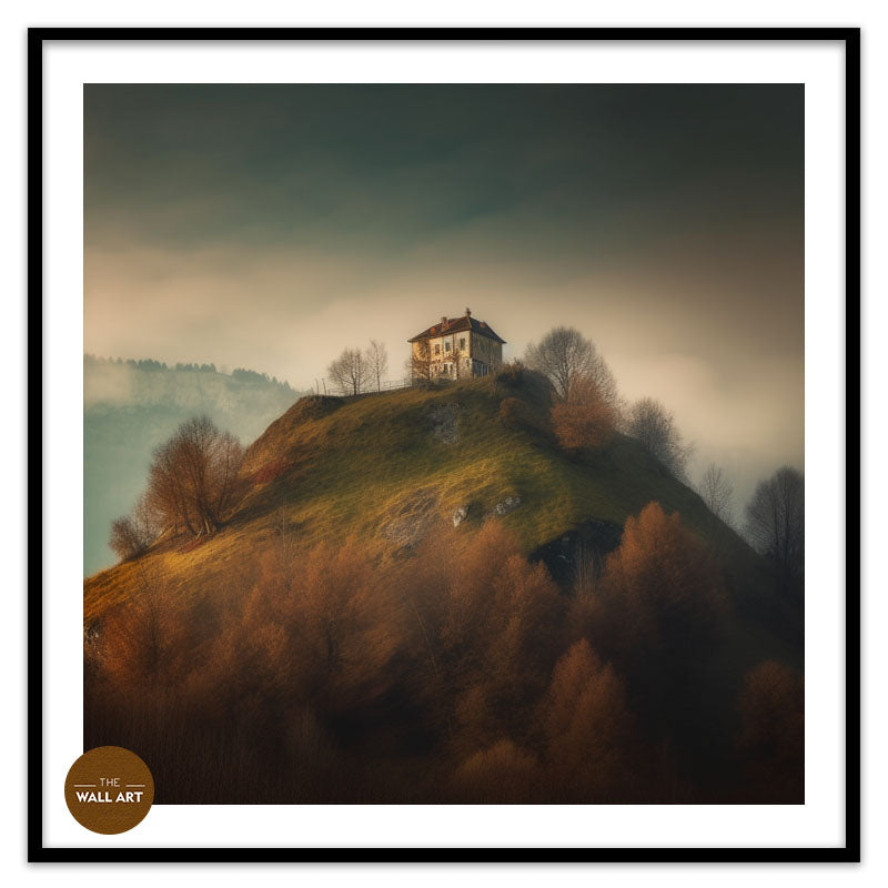 HOUSE ON STEEP MOUNTAIN IV