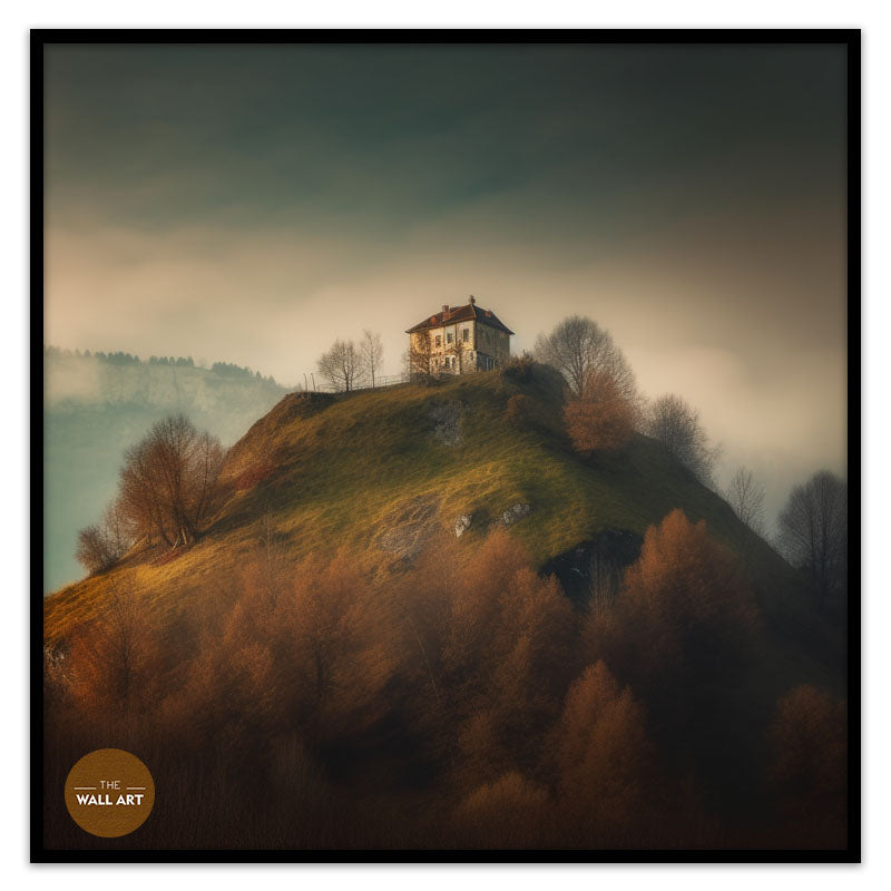 HOUSE ON STEEP MOUNTAIN IV