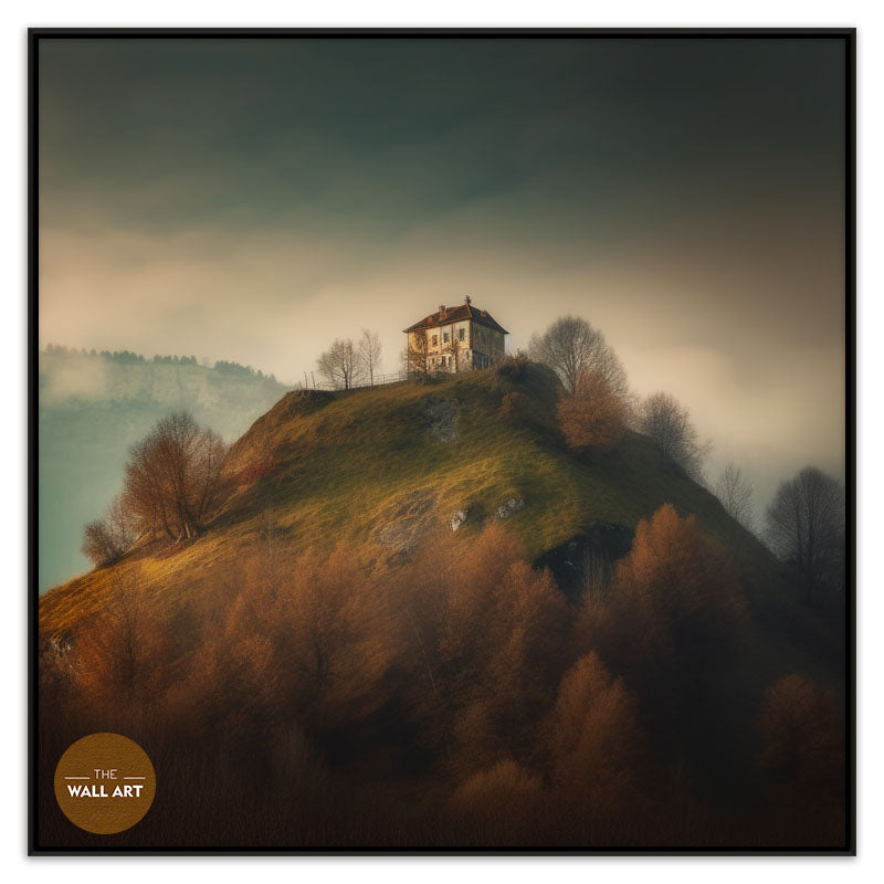 HOUSE ON STEEP MOUNTAIN IV
