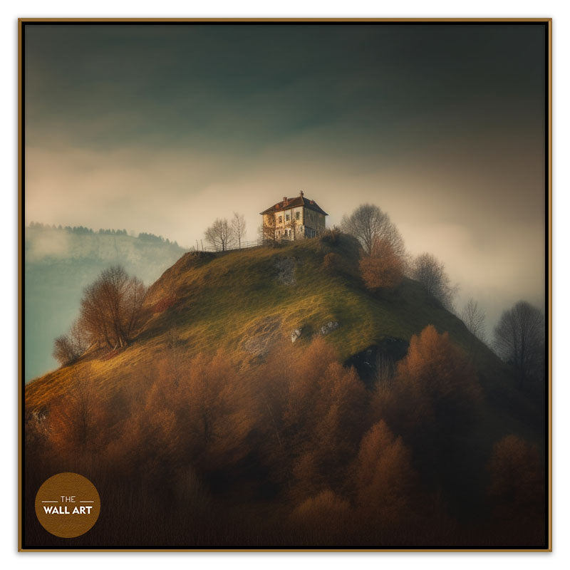 HOUSE ON STEEP MOUNTAIN IV