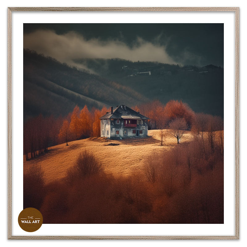 HOUSE ON STEEP MOUNTAIN I