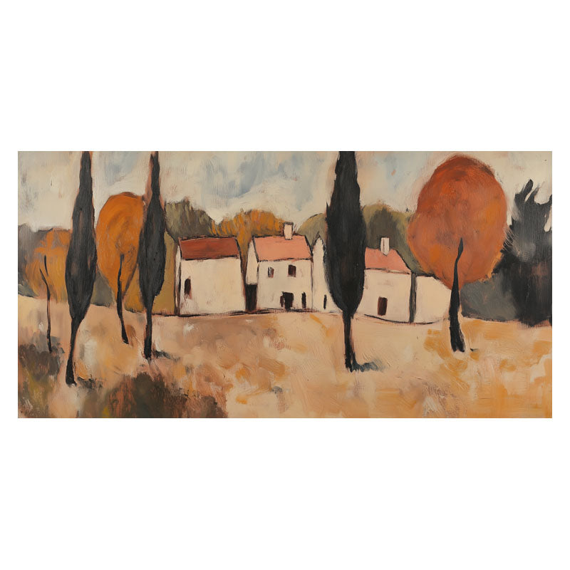 HOUSES ON QUIET HILL