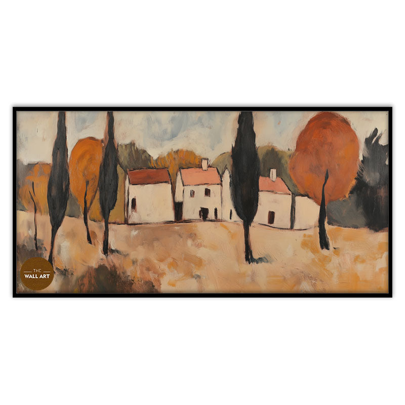 HOUSES ON QUIET HILL
