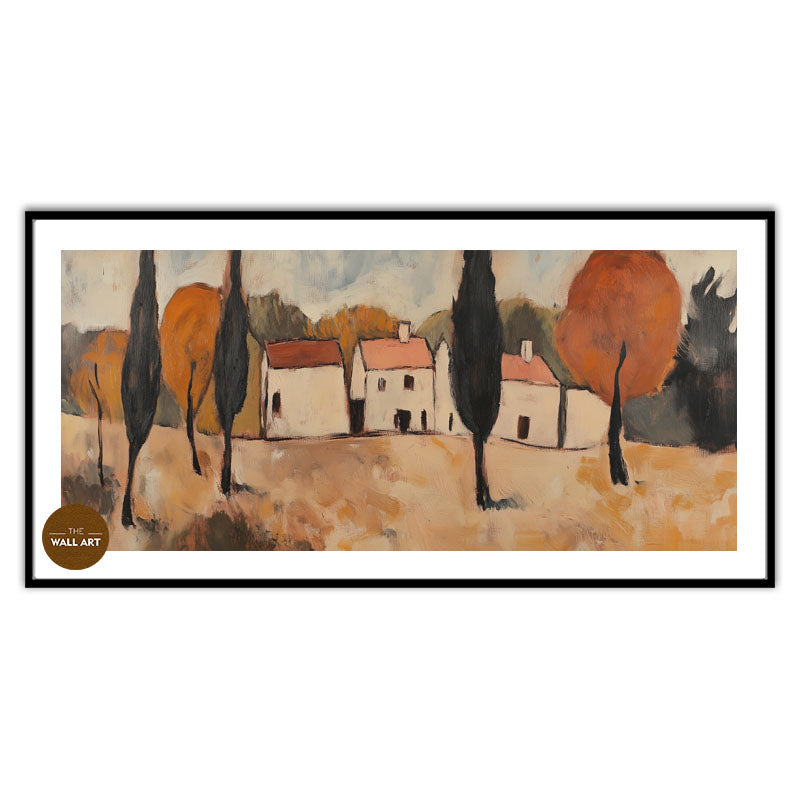 HOUSES ON QUIET HILL