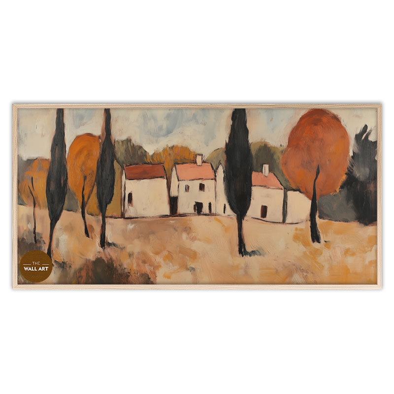 HOUSES ON QUIET HILL