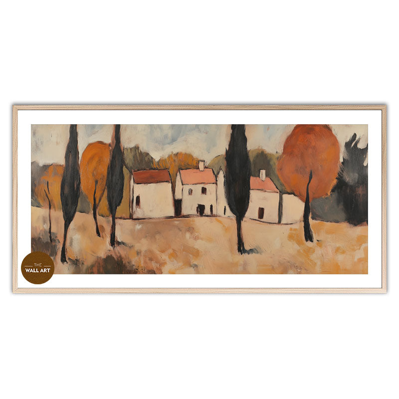 HOUSES ON QUIET HILL