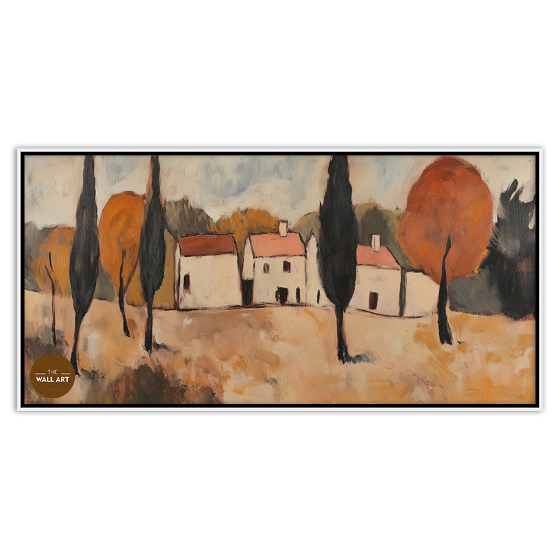 HOUSES ON QUIET HILL