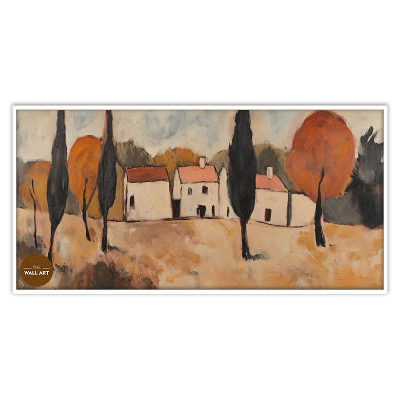 HOUSES ON QUIET HILL