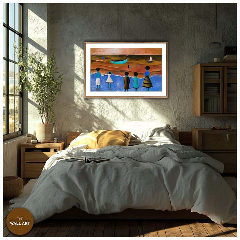 KIDS ON VIBRANT BEACH III