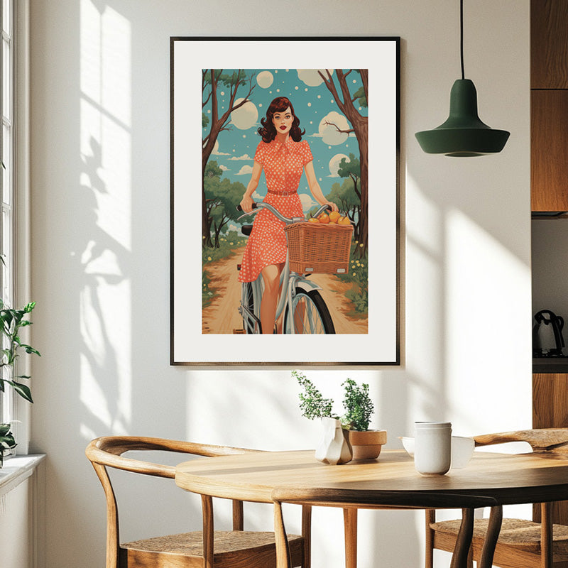 LADY AND BIKE II