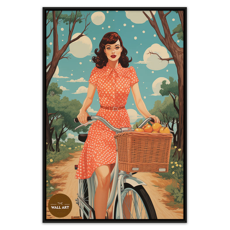 LADY AND BIKE II