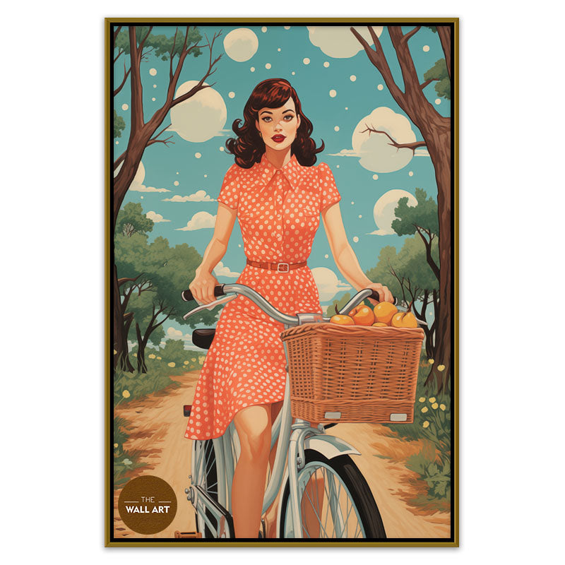 LADY AND BIKE II