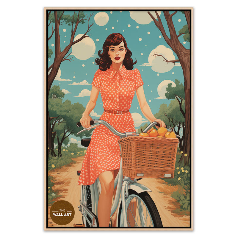 LADY AND BIKE II