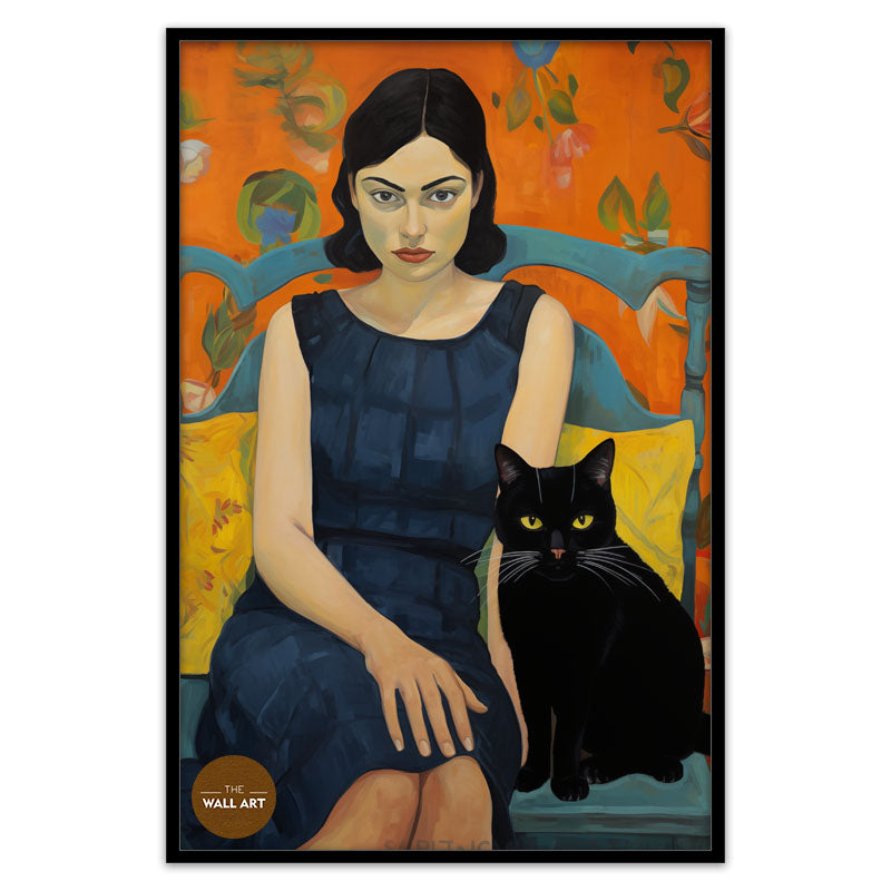 LADY AND BLACK CAT III