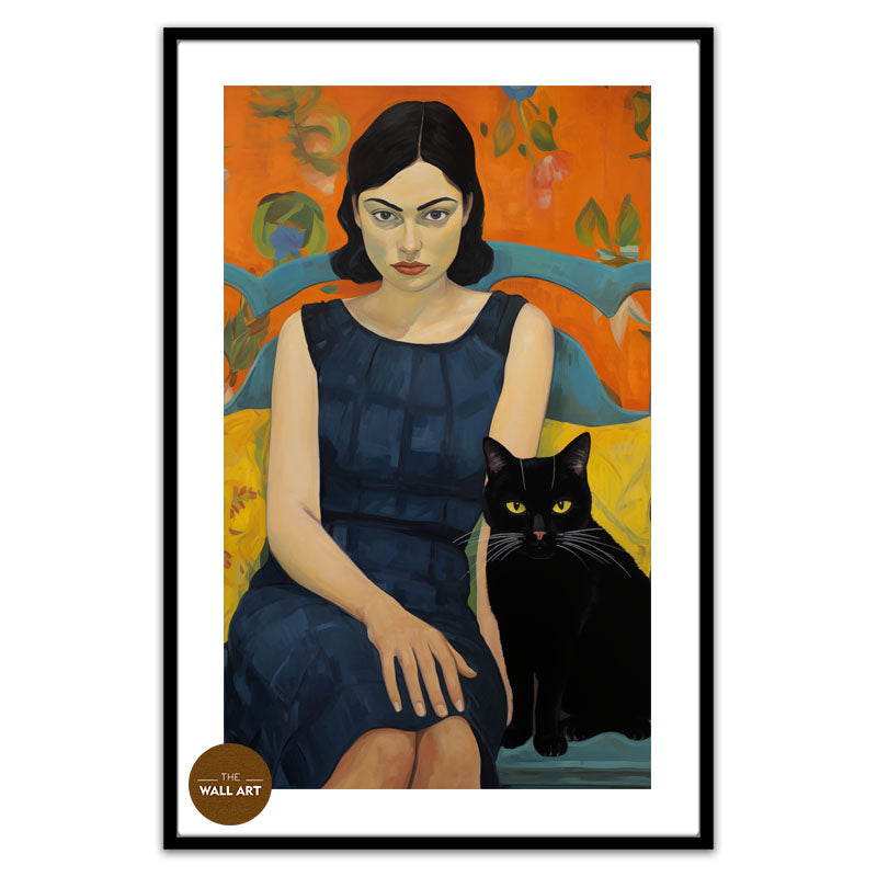 LADY AND BLACK CAT III