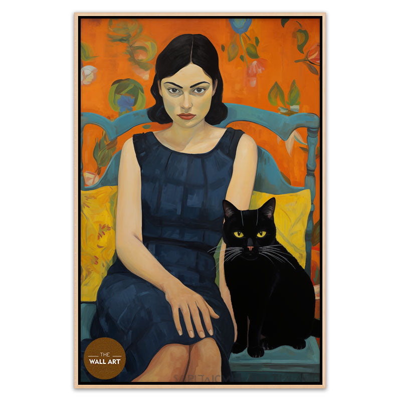 LADY AND BLACK CAT III