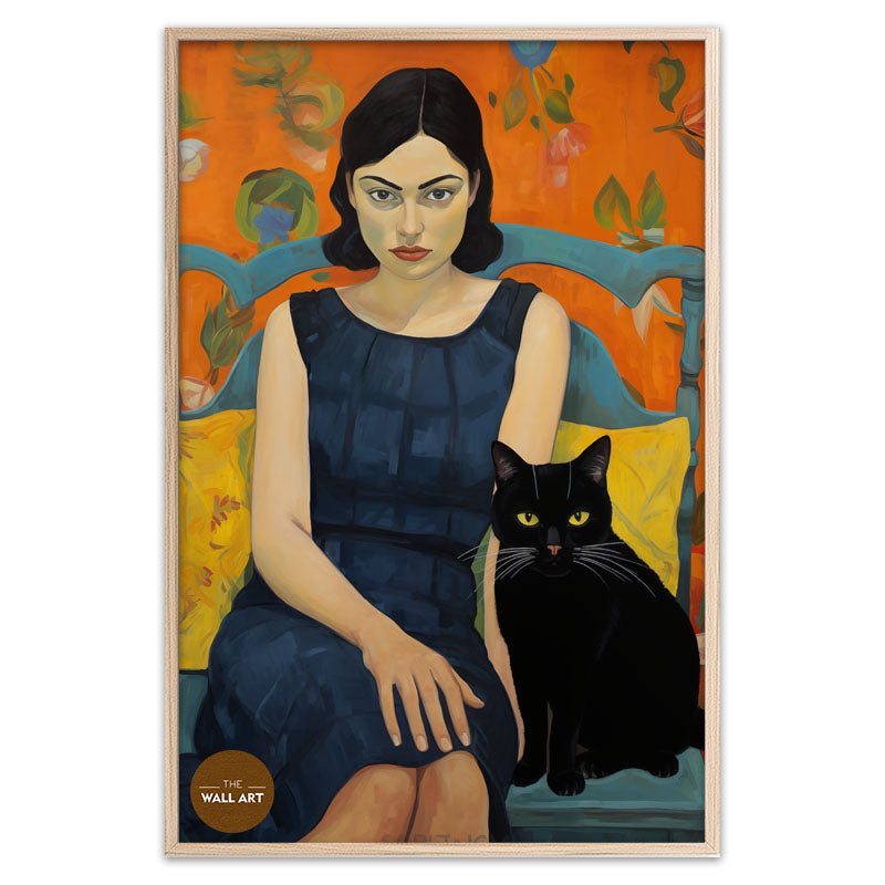 LADY AND BLACK CAT III