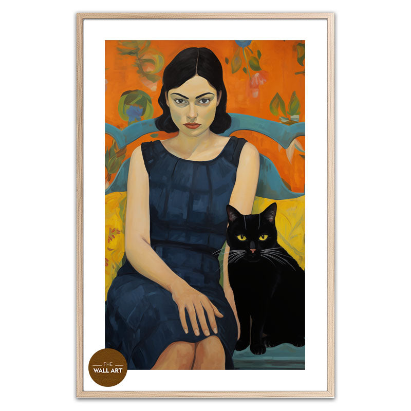 LADY AND BLACK CAT III