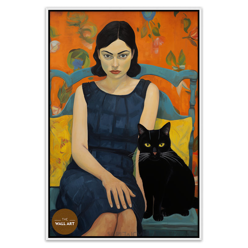 LADY AND BLACK CAT III