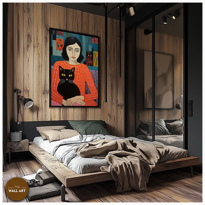 LADY AND BLACK CAT II