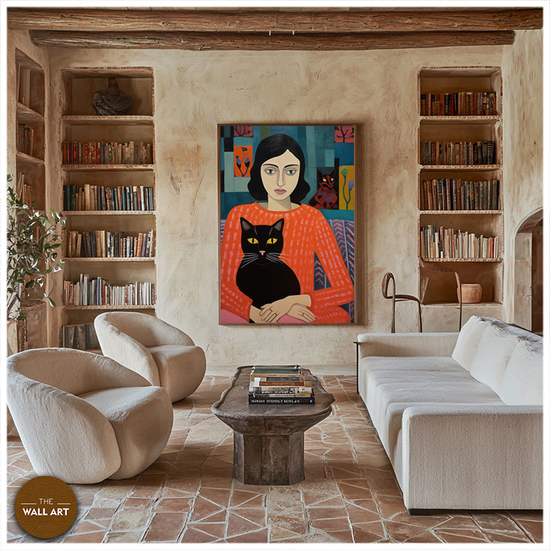LADY AND BLACK CAT II