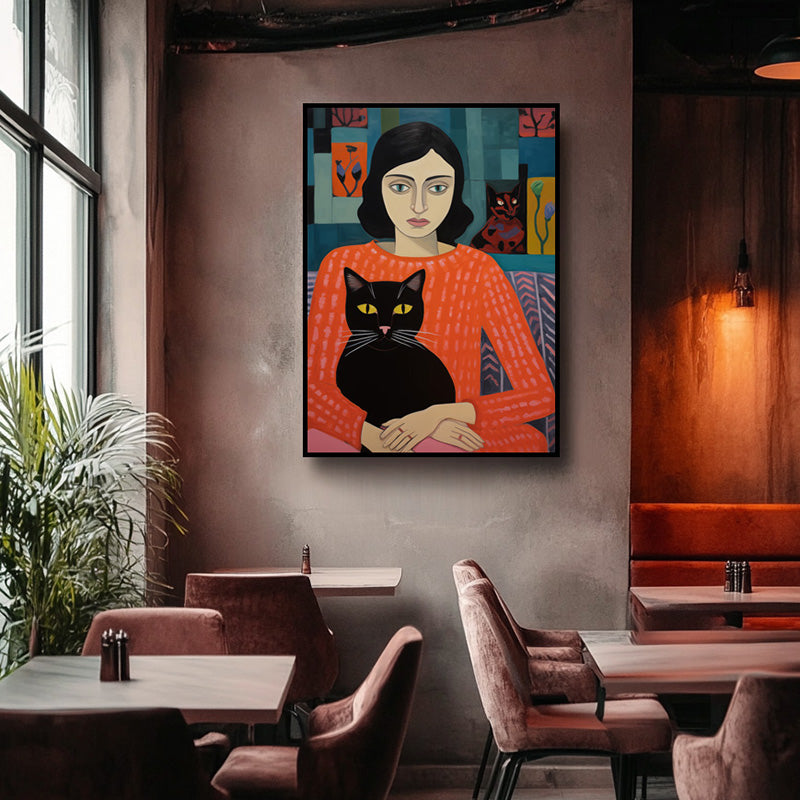 LADY AND BLACK CAT II