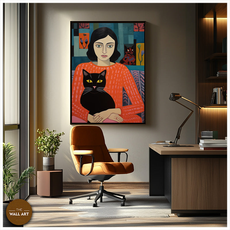 LADY AND BLACK CAT II