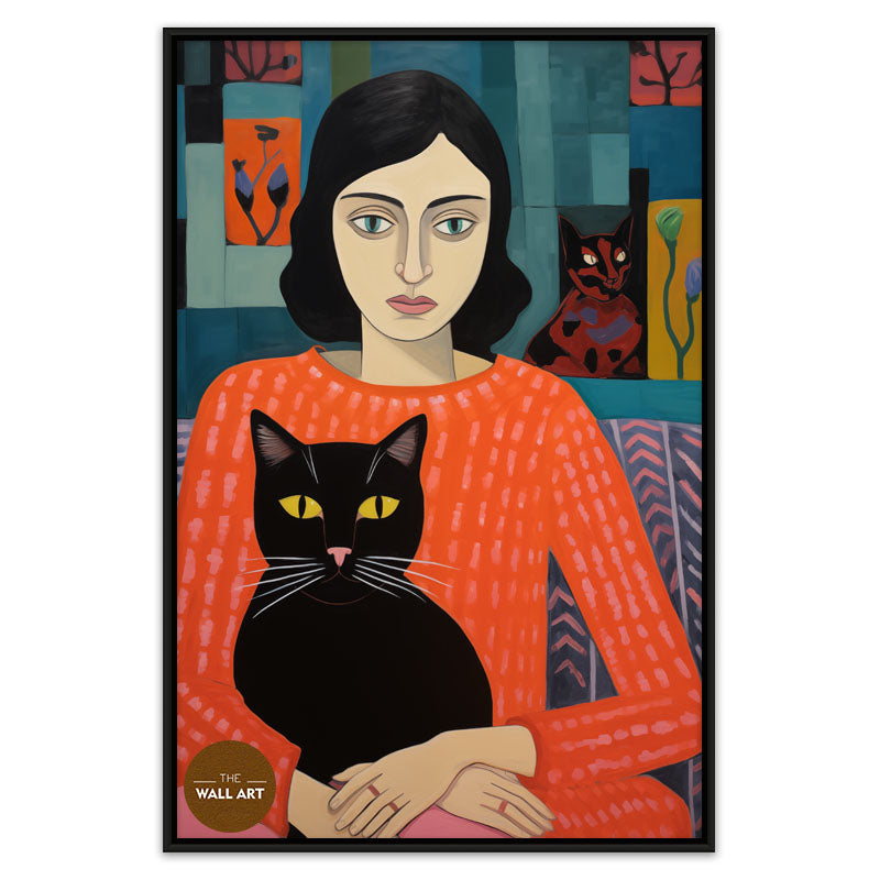 LADY AND BLACK CAT II