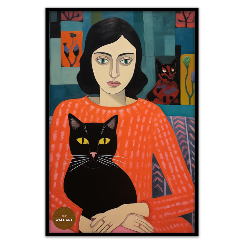 LADY AND BLACK CAT II
