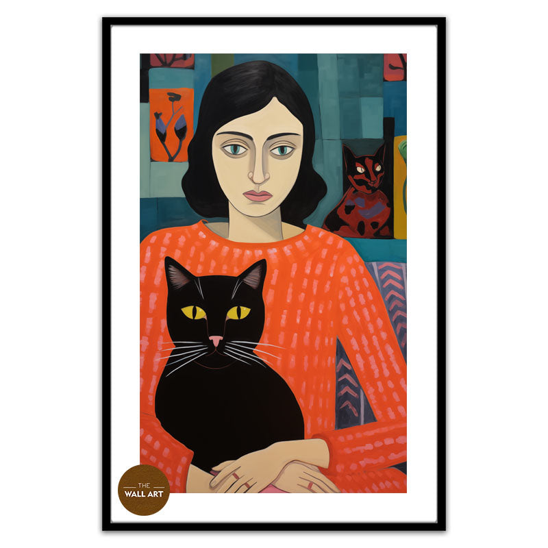 LADY AND BLACK CAT II